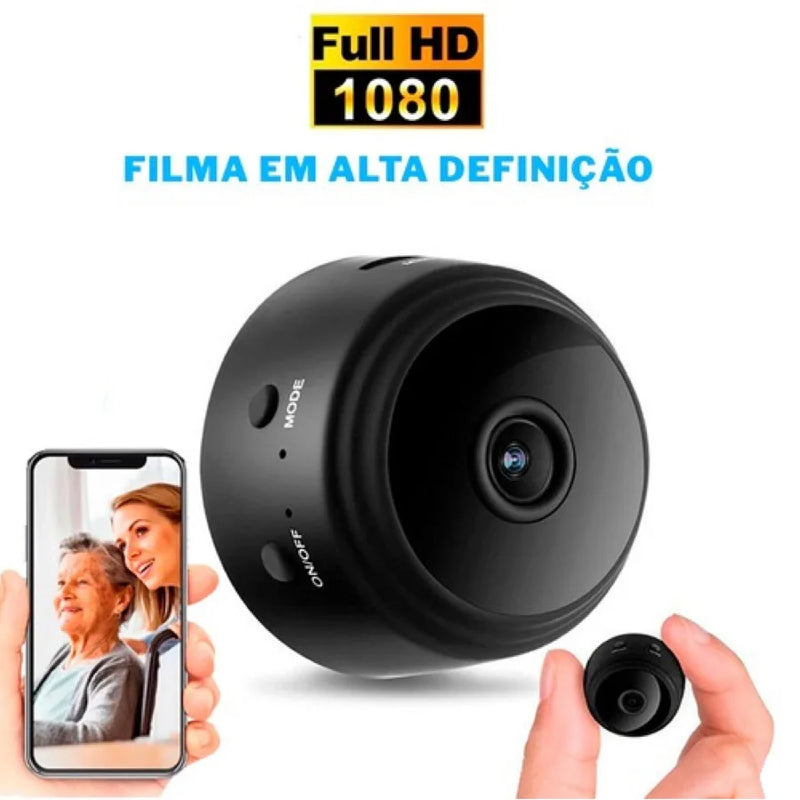 Mini Câmera A9 Original Sem fio 1080p Micro Câmera Espionar Vigiar Colocar Quadro Móveis Escondida